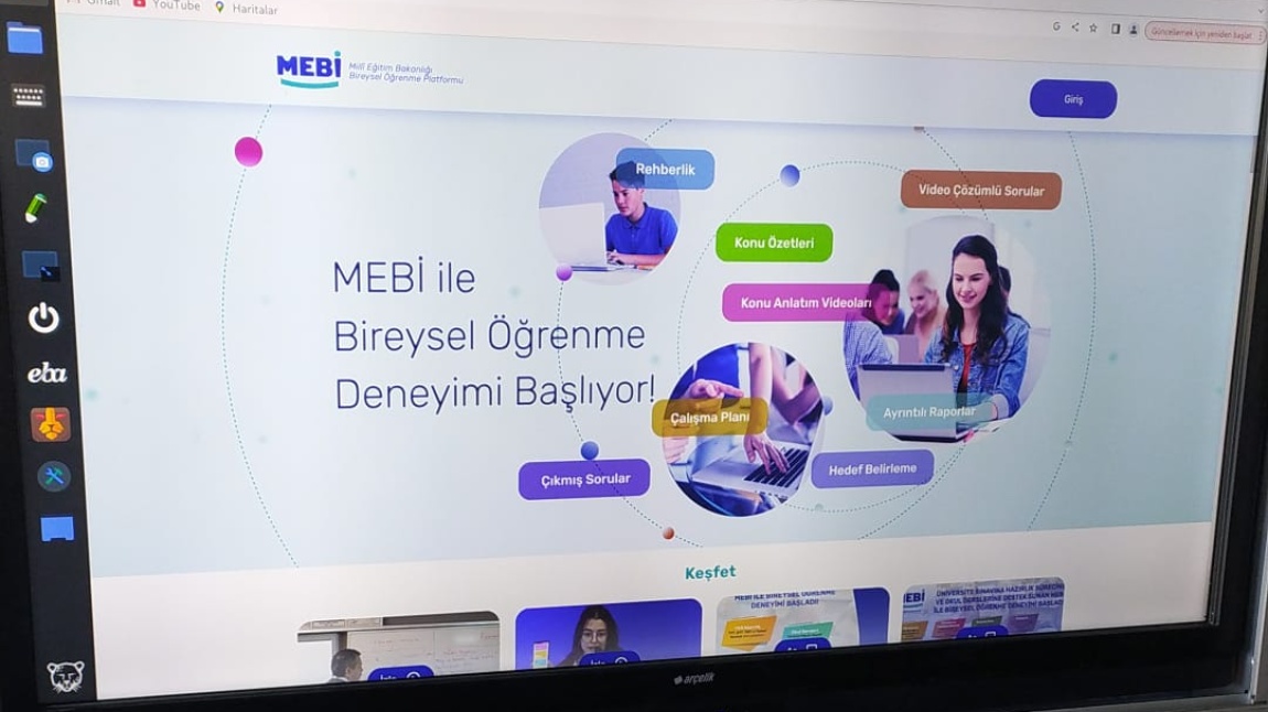 ÖĞRENCİLERİMİZE MEBİ TANITIMI YAPILDI